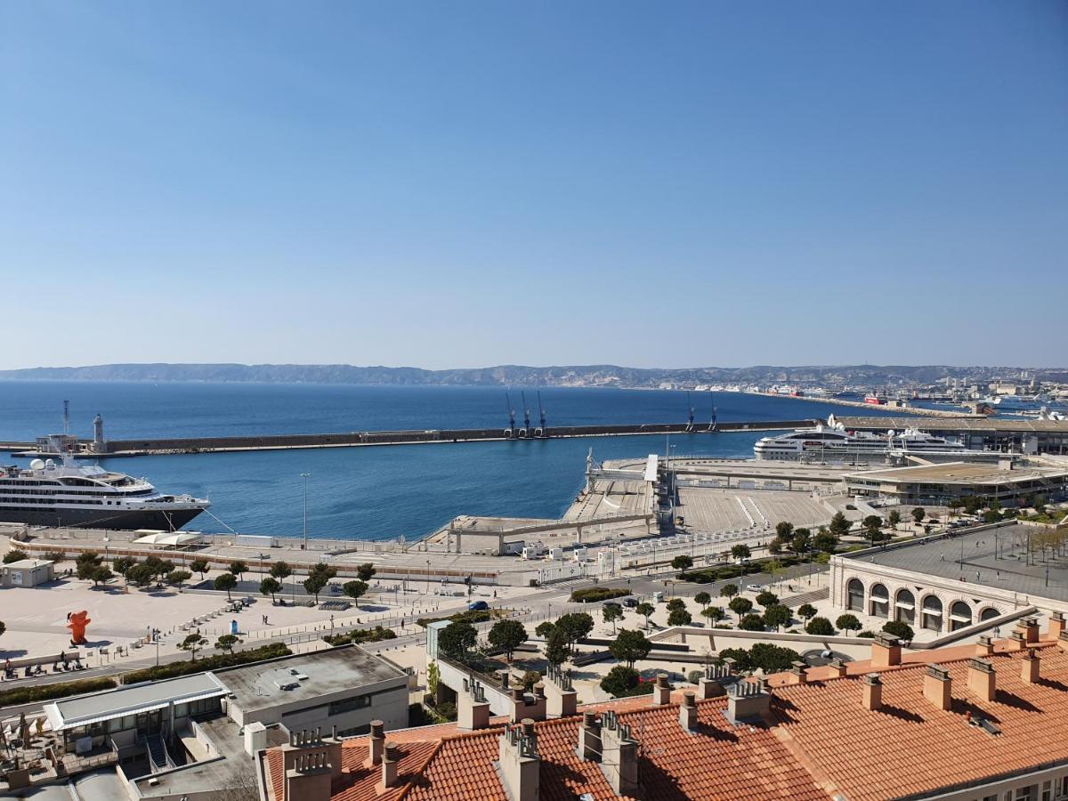 Vieux-Port, Panier, Magnifique Studio Avec Vue Sur Mer Marsilia Exterior foto
